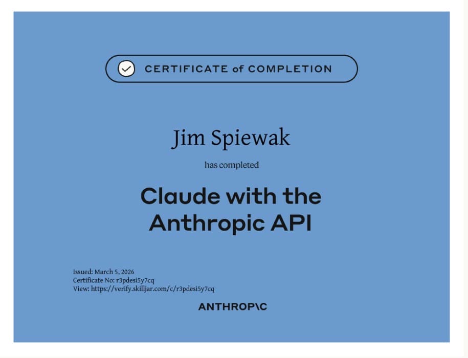 Claude with the Anthropic API
